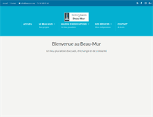 Tablet Screenshot of beaumur.org